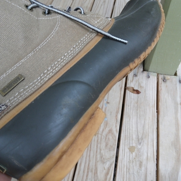 Men\'s Bass Mallard Duck Waterproof Boots Size 13